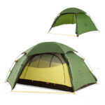 Палатка Naturehike Сloud Peak NH17K240-Y 20D двухместная, зеленая — изображение 2