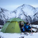Палатка Naturehike Сloud Peak NH17K240-Y 20D двухместная, зеленая — изображение 4
