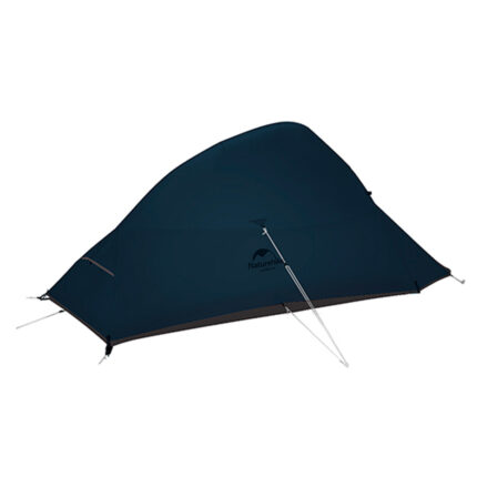 Палатка Naturehike Сloud up 2 NH17T001-T 20D двухместная с ковриком, синяя
