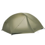 Палатка Naturehike Mongar CNK2550WS037 20D трехместная, зеленый