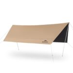 Тент Naturehike Cloud Skies Tarp Lite CNK2350WS015 150D, 680*575 см для кемпинга, светло-коричневый