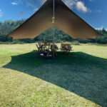 Тент Naturehike Cloud Skies Tarp C2350WS010 150D 680*575 см песочный — изображение 11