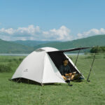 Палатка Naturehike Cloud-Creek CNK2300ZP024, двухместная, Vinyl Edition, белый — изображение 2