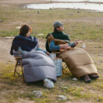 Спальный мешок Naturehike Sunny Day PL02 CNK2550WS028 U450, синий с голубым, молния слева — изображение 2