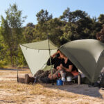 Палатка Naturehike Mongar CNK2550WS037 20D двухместная, зеленый — изображение 3
