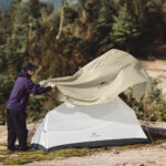 Палатка Naturehike Cloud up Pro CNK2350WS020 одноместная песочный — изображение 3