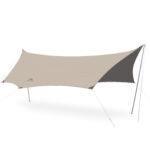Тент Naturehike Cloud Skies Tarp C2350WS010 150D 680*575 см песочный — изображение 3