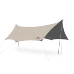 Тент Naturehike Cloud Skies Tarp C2350WS010 150D 680*575 см песочный — изображение 4