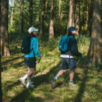 Рюкзак Naturehike NH17A017-B 30л компактный ультралегкий синий — изображение 4